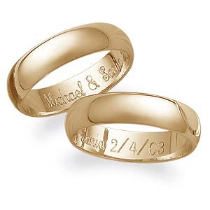 Gold Wedding Bands